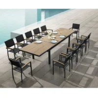 1.Heck-13-pieces-outdoor-dining-set-aluminum-teak-wood-FSC-wood-for-12-person-matte-charcoal