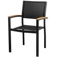 8.heck-outdoor-dining-chair-aluminum-frame-and-textilene-FSC-teak
